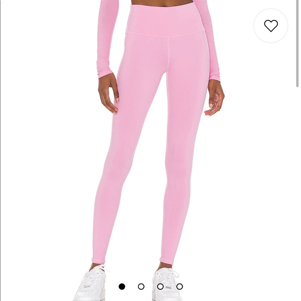 Alo High Waist Airbrush Legging in Parisian Pink